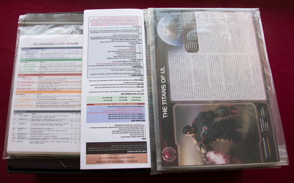 Twilight Imperium 4th Edition with Expansion and accessories Wooden Insert/Organizer - The Nifty Organizer