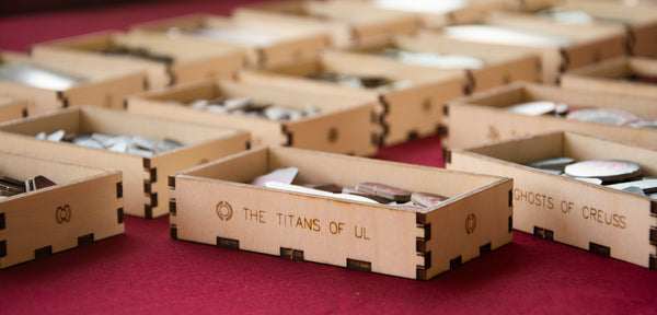 Twilight Imperium 4th Edition with Expansion and accessories Wooden Insert/Organizer - The Nifty Organizer