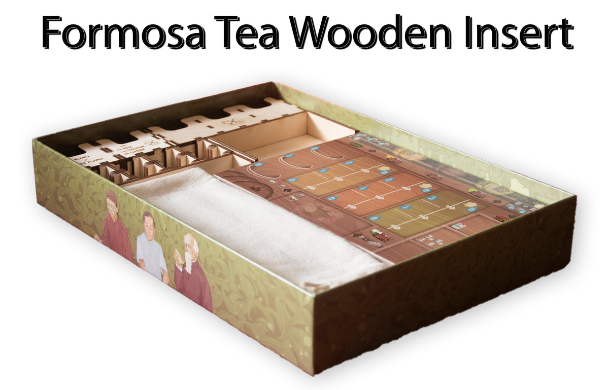 Formosa Tea Wooden Insert/Organizer (SOSO Studio Edition)