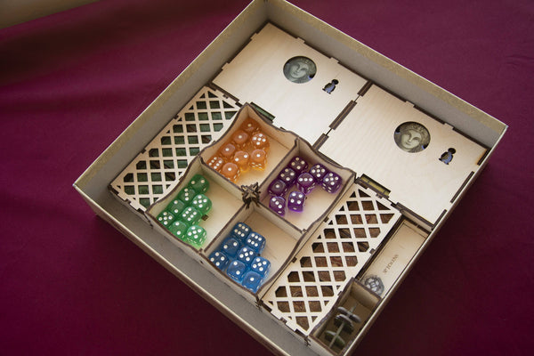 Rajas of the Ganges Wooden Insert/Organizer - The Nifty Organizer