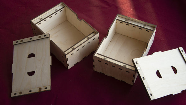 Small wooden Storage Boxes with magnetic lid (DIY) - The Nifty Organizer