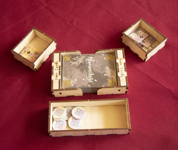 Hanamikoji Wooden Insert/Organizer - The Nifty Organizer
