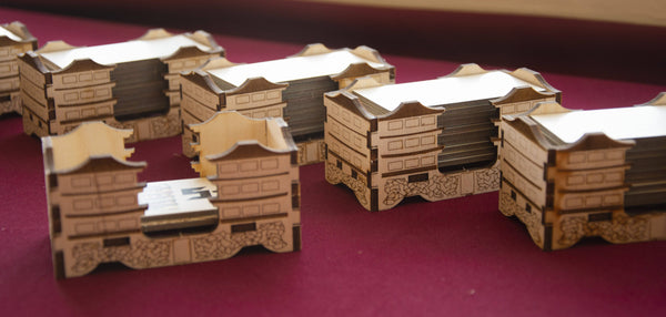 Gunkimono Wooden Insert/Organizer - The Nifty Organizer