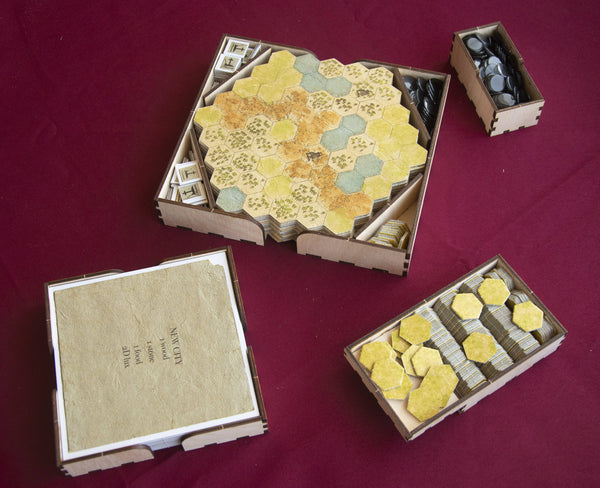 Antiquity Wooden Insert/Organizer (for 3rd Edition) - The Nifty Organizer