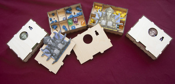 Rajas of the Ganges Wooden Insert/Organizer - The Nifty Organizer