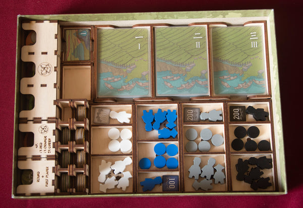 Formosa Tea Wooden Insert/Organizer (SOSO Studio Edition) - The Nifty Organizer