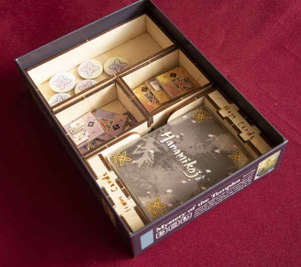 Hanamikoji Wooden Insert/Organizer - The Nifty Organizer