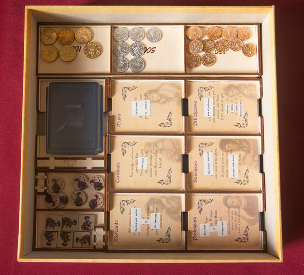 The Princes of Florence (Italian uplay.it Edition) Wooden Insert/Organizer - The Nifty Organizer