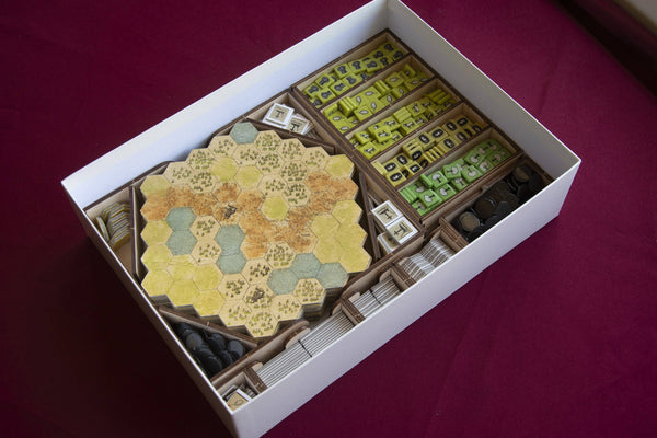 Antiquity Wooden Insert/Organizer (for 3rd Edition) - The Nifty Organizer