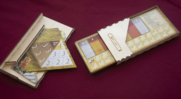 Egizia: Shifting Sands (2019) Wooden Insert/Organizer (Retail and Kickstarter) - The Nifty Organizer