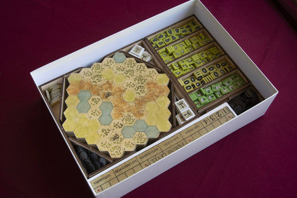 Antiquity Wooden Insert/Organizer (for 3rd Edition) - The Nifty Organizer