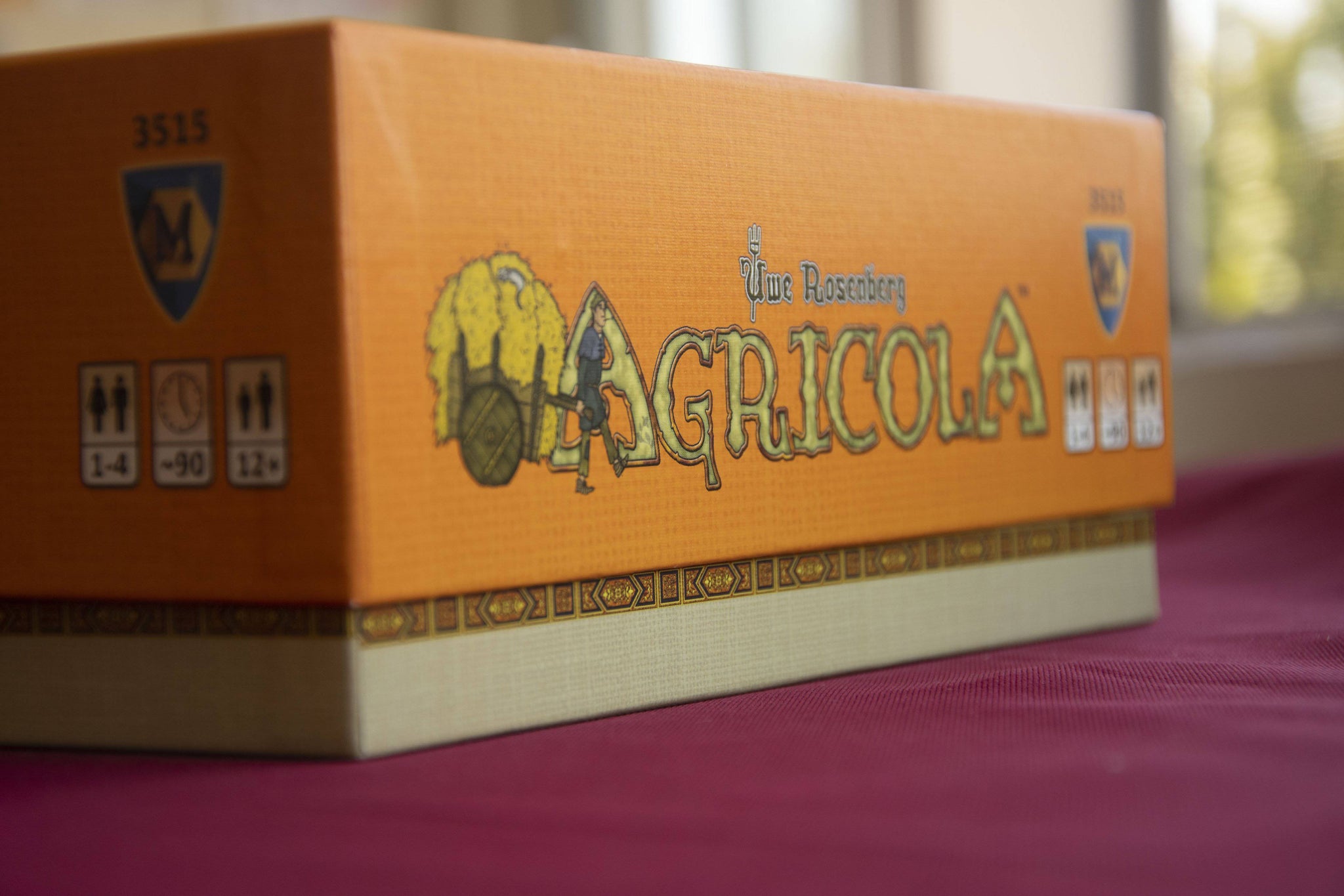 Agricola Revised Edition + 5-6 player expansion + Farmer of the Moor expansion Wooden Insert/Organizer - The Nifty Organizer