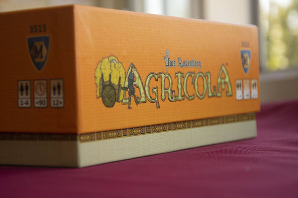 Agricola Revised Edition + 5-6 player expansion + Farmer of the Moor expansion Wooden Insert/Organizer - The Nifty Organizer