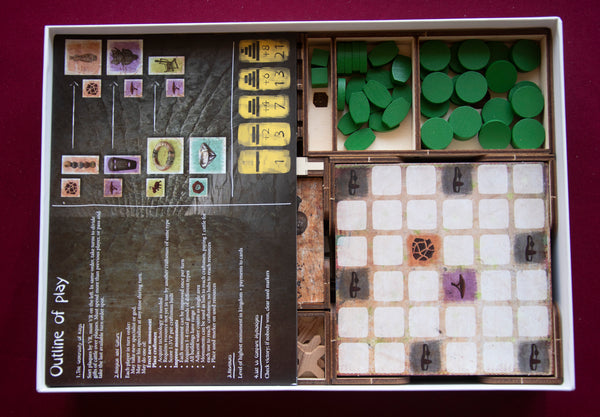 The Great Zimbabwe Wooden Insert/Organizer (3rd Printing) - The Nifty Organizer