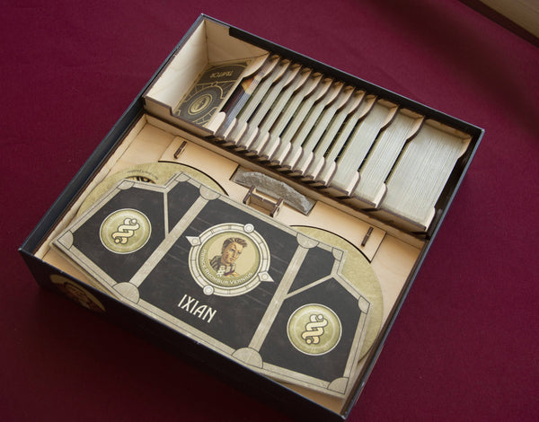 Dune 2019 + Ixians/Tleilaxu Expansion Wooden Insert/Organizer - The Nifty Organizer