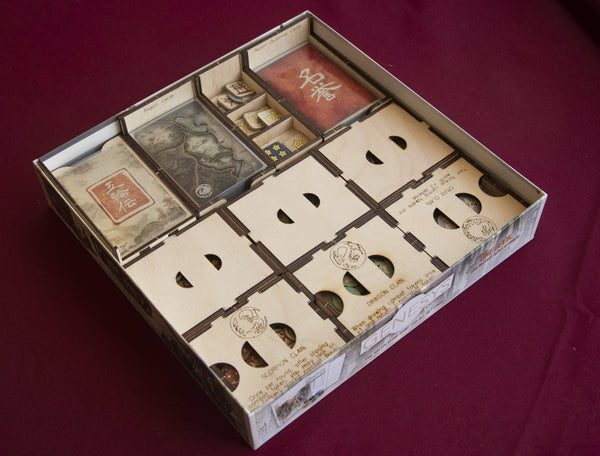 Battle for Rokugan Wooden Insert/Organizer - The Nifty Organizer