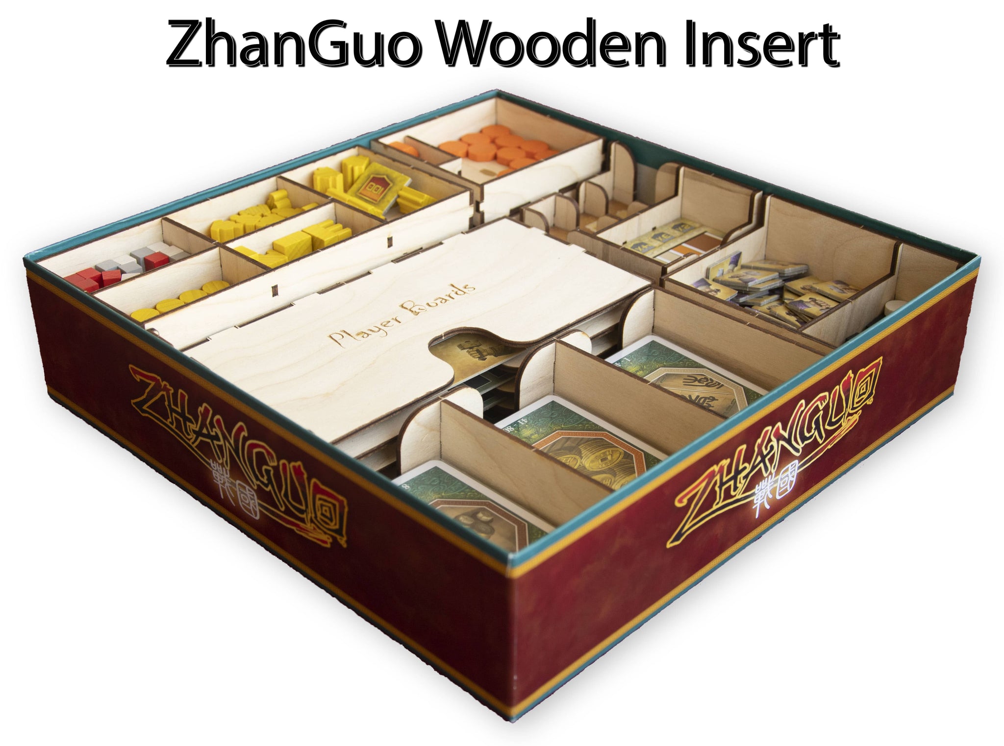 ZhanGuo Wooden Insert/Organizer - The Nifty Organizer