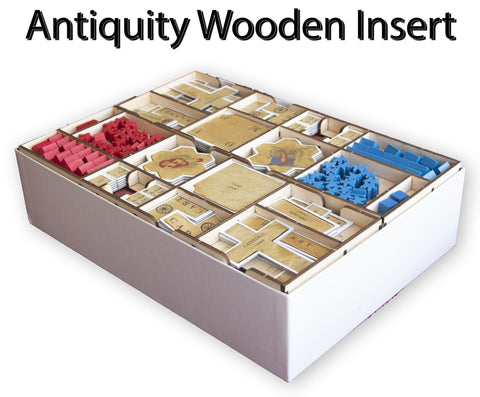 Antiquity Wooden Insert/Organizer (for 3rd Edition) - The Nifty Organizer