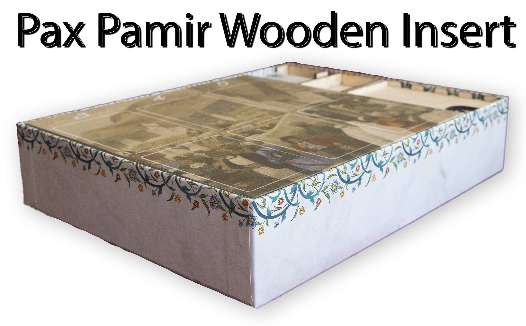 Pax Pamir 2nd Edition Wooden Insert/Organizer - The Nifty Organizer