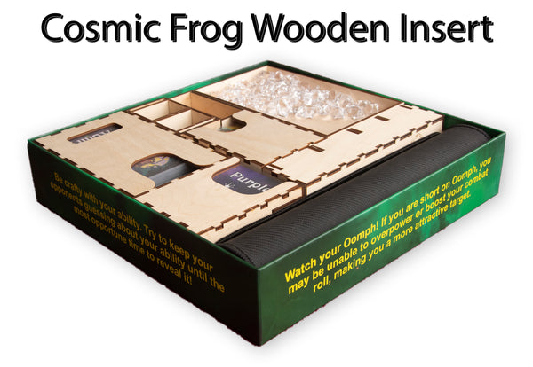 Cosmic Frog Wooden Insert/Organizer - The Nifty Organizer