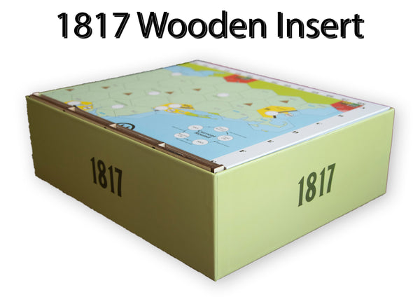 1817 Wooden Insert/Organizer (All-Aboard Games Edition) - The Nifty Organizer