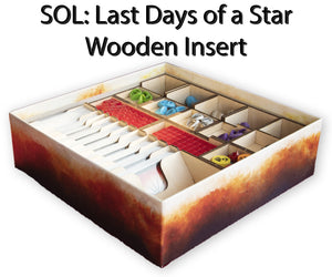 SOL: Last Days of a Star Wooden Insert/Organizer - The Nifty Organizer