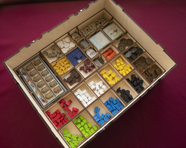 Concordia Full Wooden Storage Solution (supports up to 7 boards) - The Nifty Organizer