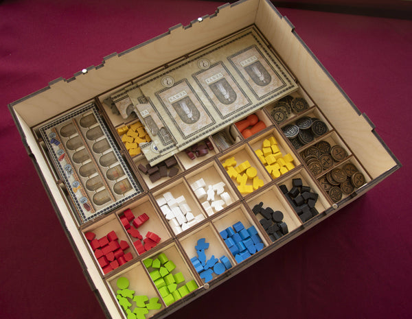 Concordia Full Wooden Storage Solution (supports up to 7 boards) - The Nifty Organizer