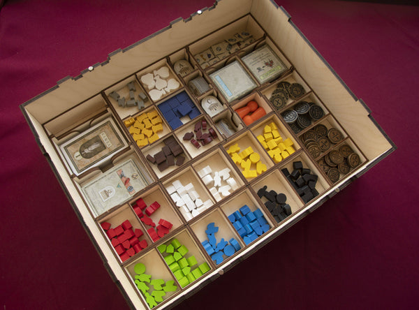 Concordia Full Wooden Storage Solution (supports up to 7 boards) - The Nifty Organizer