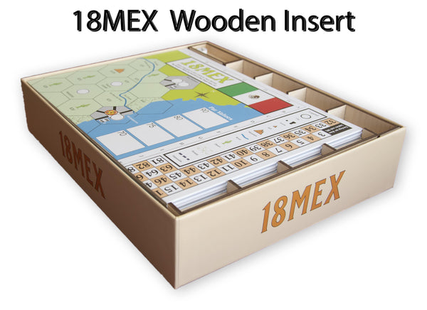 18MEX Wooden Insert/Organizer (All-Aboard Games Edition) - The Nifty Organizer