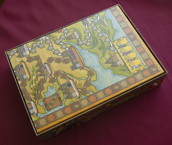 Hansa Teutonica Big Box Wooden Insert/Organizer (3 min setup version) - The Nifty Organizer