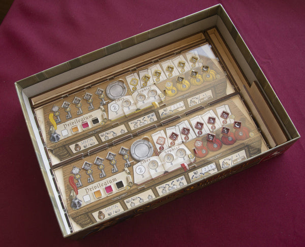 Hansa Teutonica Big Box Wooden Insert/Organizer (3 min setup version) - The Nifty Organizer