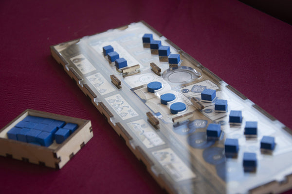 Hansa Teutonica Big Box Wooden Insert/Organizer (Instant Setup version) - The Nifty Organizer