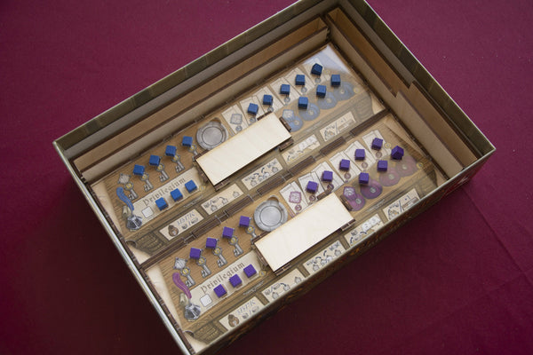 Hansa Teutonica Big Box Wooden Insert/Organizer (Instant Setup version) - The Nifty Organizer