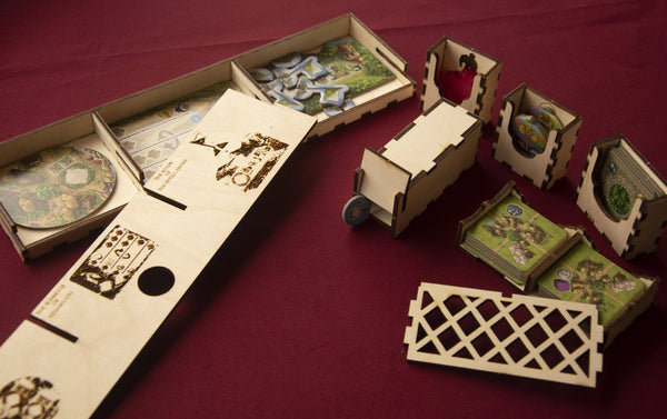 Rajas of the Ganges Wooden Insert/Organizer - The Nifty Organizer