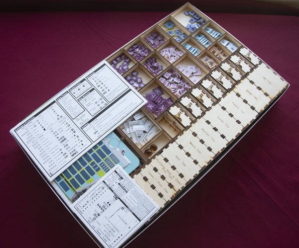 Roads & Boats Wooden Insert/Organizer - The Nifty Organizer
